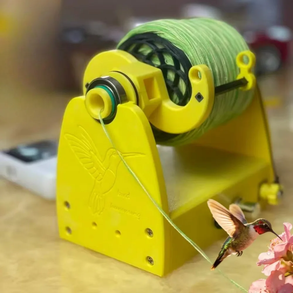 Mini Electric Yarn Spinner Compact Portable Spinning Machine Type-C Charging Foot Pedal Control DIY Wool Spinning Tool