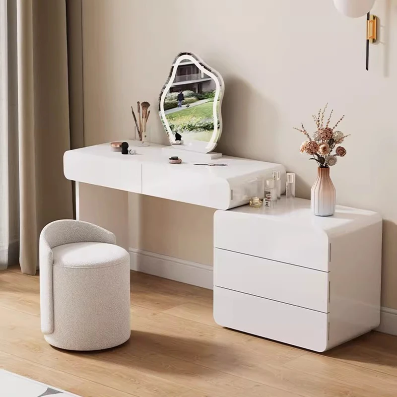 

Chest Glass Vanity Table Dressing Console Drawers Mirrors Bedroom Dressing Headboards Coiffeuse De Chambre Bedroom Furniture