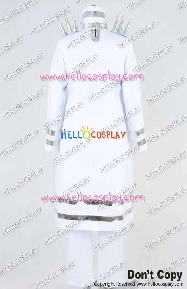 Kill la Kill Uzu Sanageyama Cosplay Costume Anime The Monkey Sanageyama Uzu White Three-Star Goku Uniform Outfit Clothing view 4