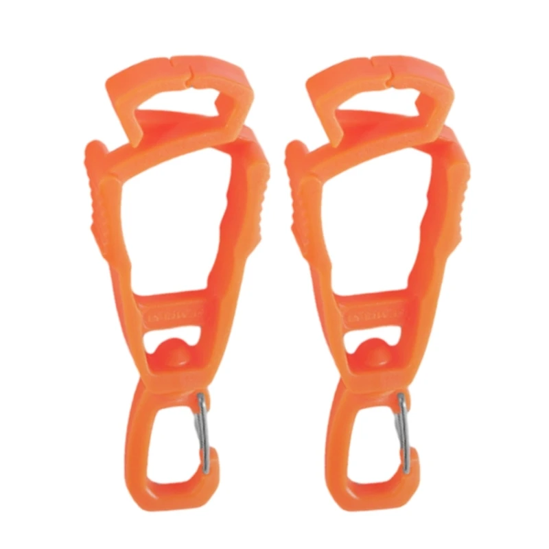 2 Pcs Outdoor Gloves Clips Hanger Holder Work Safety Clip Gloves Keeper Gloves Belt Clips NonSlip Gloves Keeper Durable