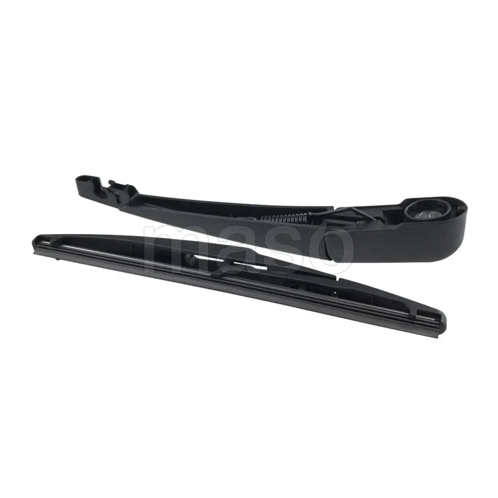 26677102 لسيارة شيفروليه لوفا RV 2016 بدائل مرفق ذراع الممسحة الخلفية السوداء مع أغطية الغطاء وشفرات الممسحة #4