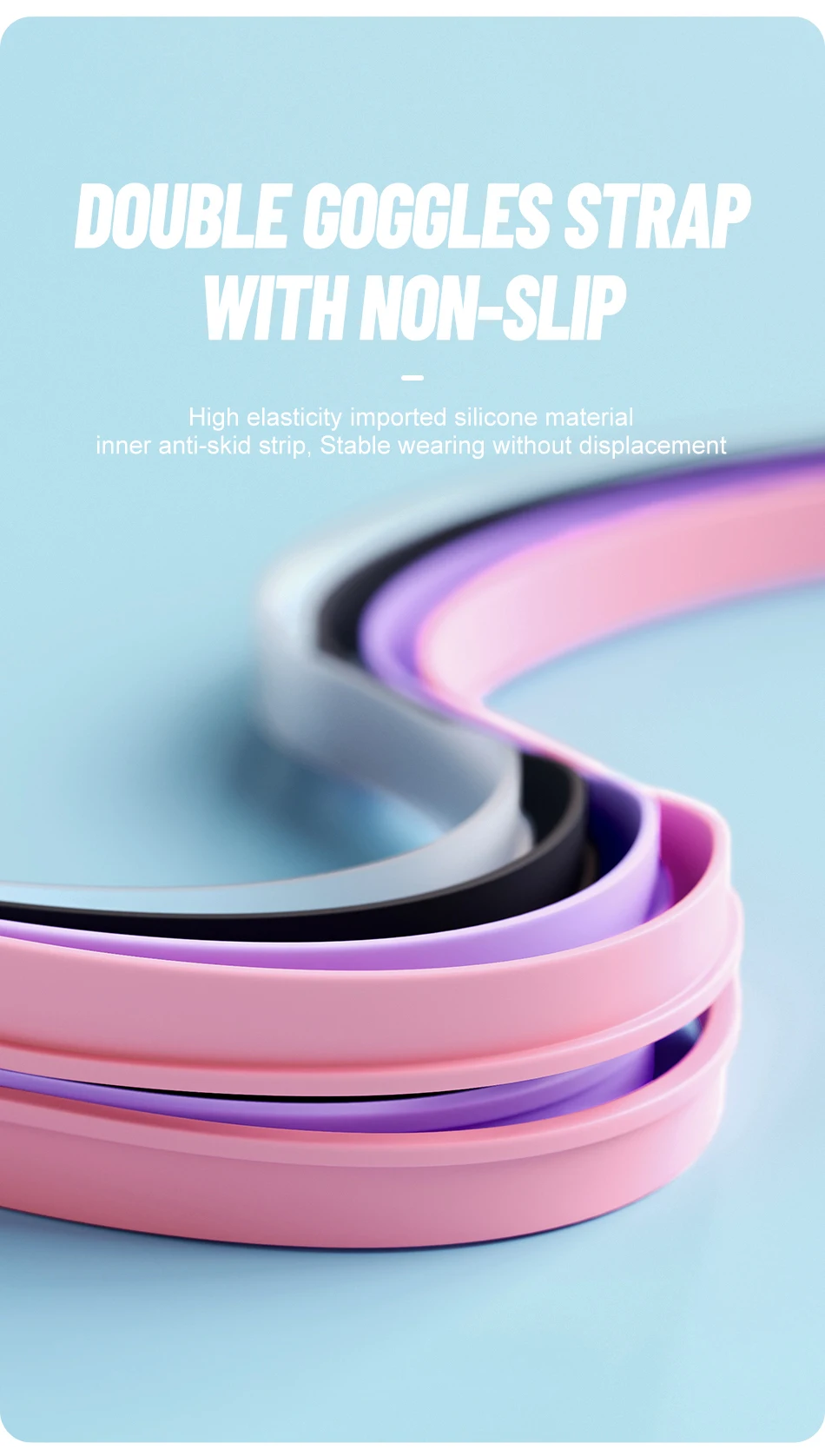 Großen Rahmen Professionelle Schwimmen Wasserdichte Food Grade Silikon Gläser Schwimmen Brillen Anti-Fog UV Erwachsene Männer Frauen Taucherbrille – Detail 5