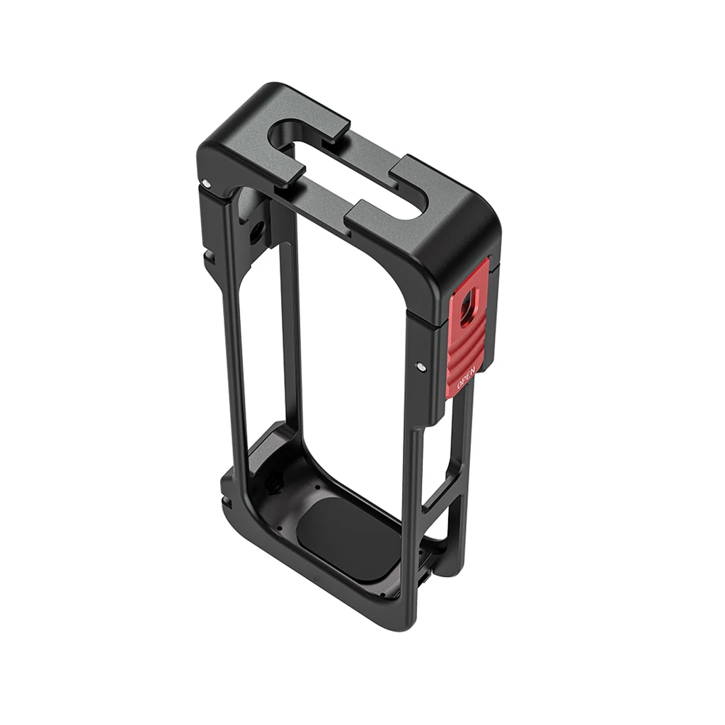 Für Insta360 X5 Erweiterung Fall Metall Schutz Rahmen Mit Kalten Schuh Halterung Magnetische Basis für Insta 360X5 Kamera Käfig Rig – Detail 34