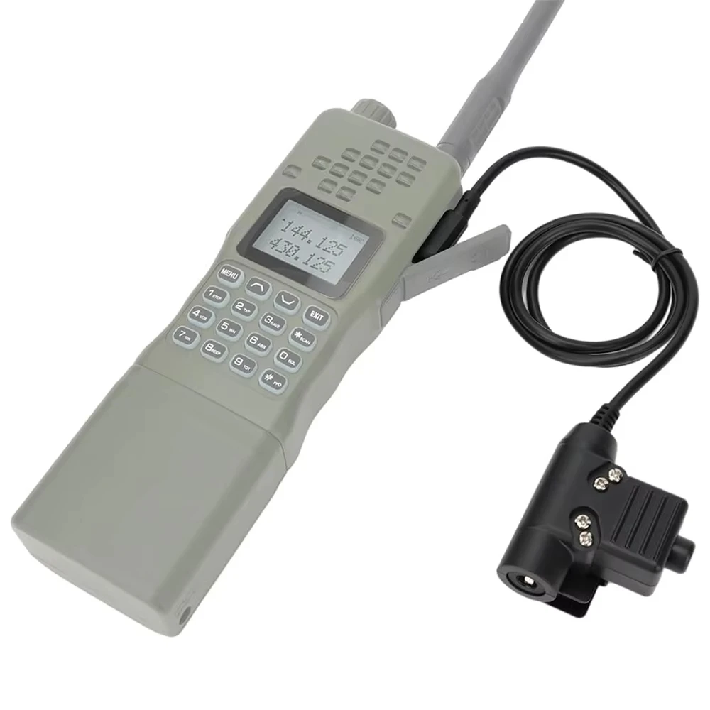 EARMOR Tactical PTT Tactical Headset ​Button activated push-to-talk PTT adapter M51 interface KENWOOD