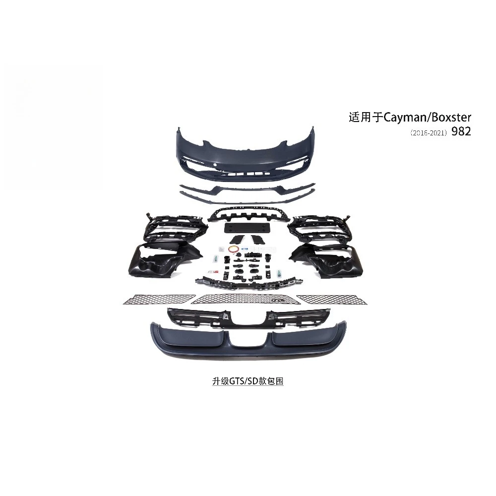 

For 718 2017 2018 2019 2020 2021 2022 2023 2024 2025 Cayman & Boxster 982 Upgrade GTS Sport Design