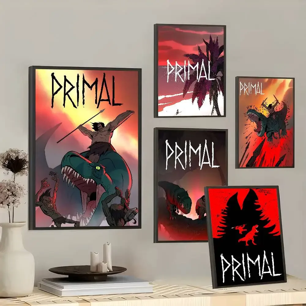 ملصقات جينندي تارتاكوفسكي البدائية لزجة عتيقة لغرفة المنزل وبار المقهى وديكور غرفة كاواي #2