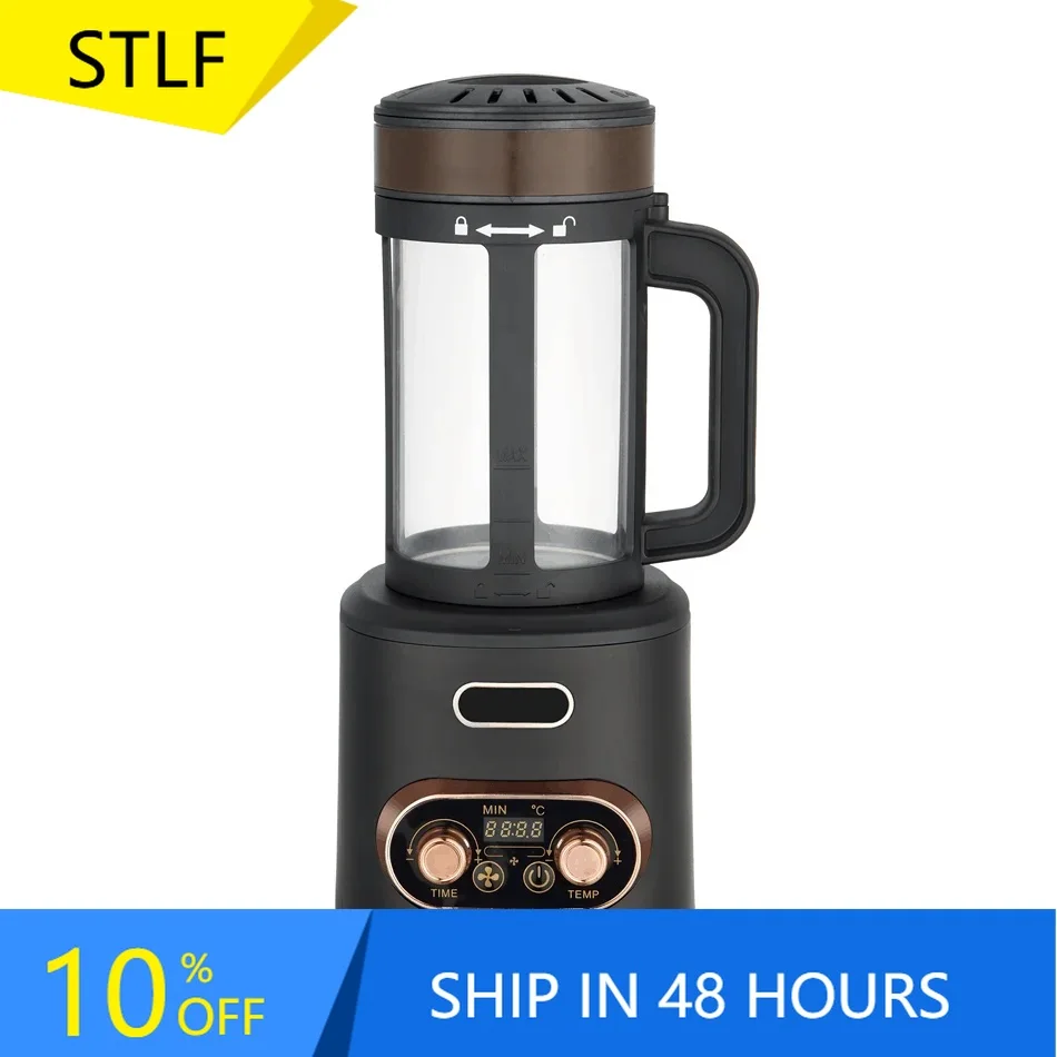 

STLF Long-Lifespan Timed High Quality Coffee Beans Roaster Baking Machine with Visual Panel