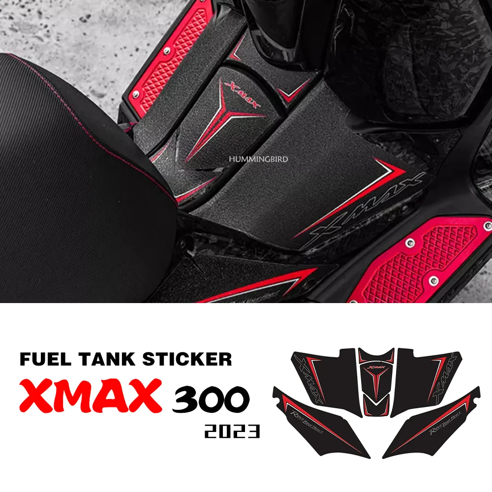 

for Yamaha XMAX 300 Accessories Fuel Tank Pad X MAX 300 Frosted Non-Slip Stickers X-MAX300 Paint Protection X-MAX XMAX300 Parts