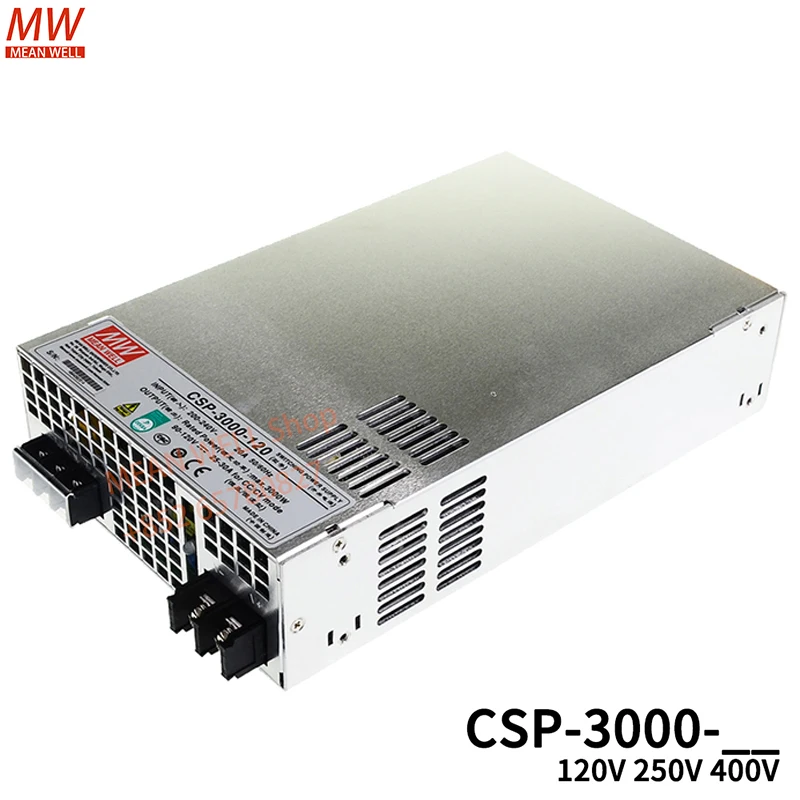 الأصلي يعني جيدا تحويل التيار الكهربائي CSP-3000-120/250/400 فولت 3000 واط الجهد العالي الناتج عالية إمدادات الطاقة RSP