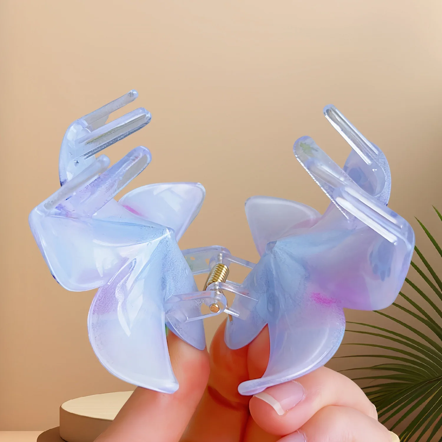 مشبك شعر ديزني ستيتش 3.35 بوصة من البلاستيك بصمة الشعر انتزاع نمط كرتوني لطيف مناسب للحفلات ملابس يومية هدية مثالية