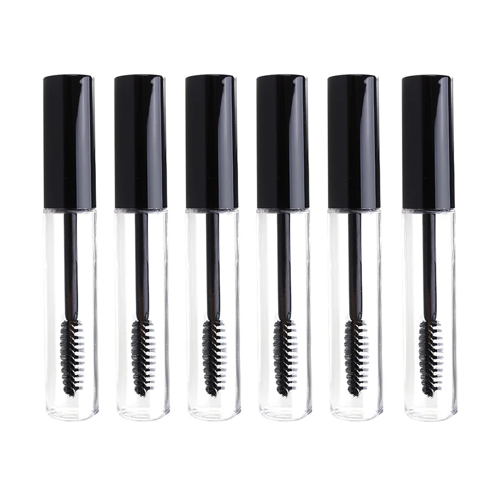Bouteilles de Mascara vides, conteneurs, Tubes, bouteilles de cils avec baguette de maquillage, 6 pièces