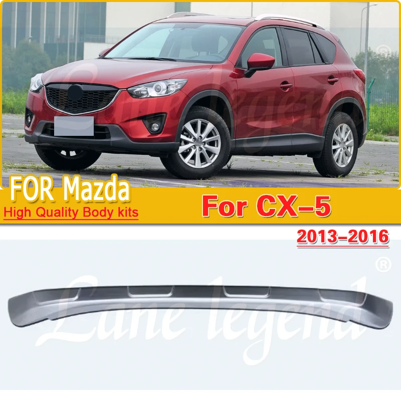 

Front Bumper Front Lip Front Shovel kit for Body Spoiler Splitter Kit Stainless Steel for Mazda CX5 CX-5 2013-2016