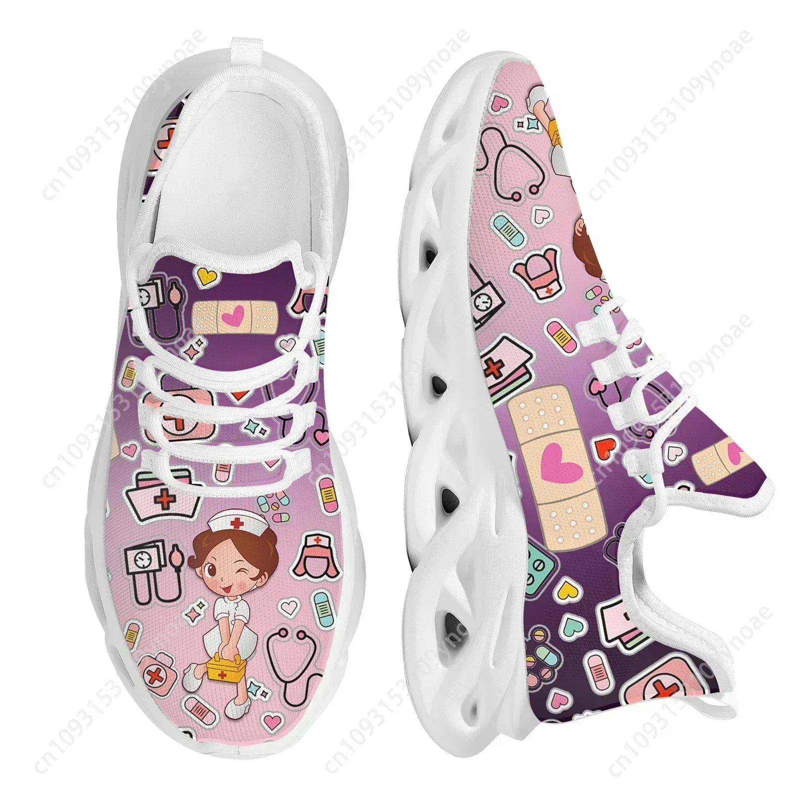 Woman Nurse Shoes Hospital Work Shoes Non-slip Medical Surgical Hospital Nurse Girls Sneakers Operating Room Tennis