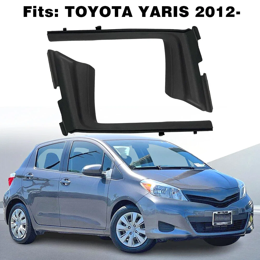 For Toyota Yaris 2012 2013 2014 2015 Car Front Windshield Wrap Corner Trim Wiper Side Trim Cover Lid 53867-52090 53866-52090
