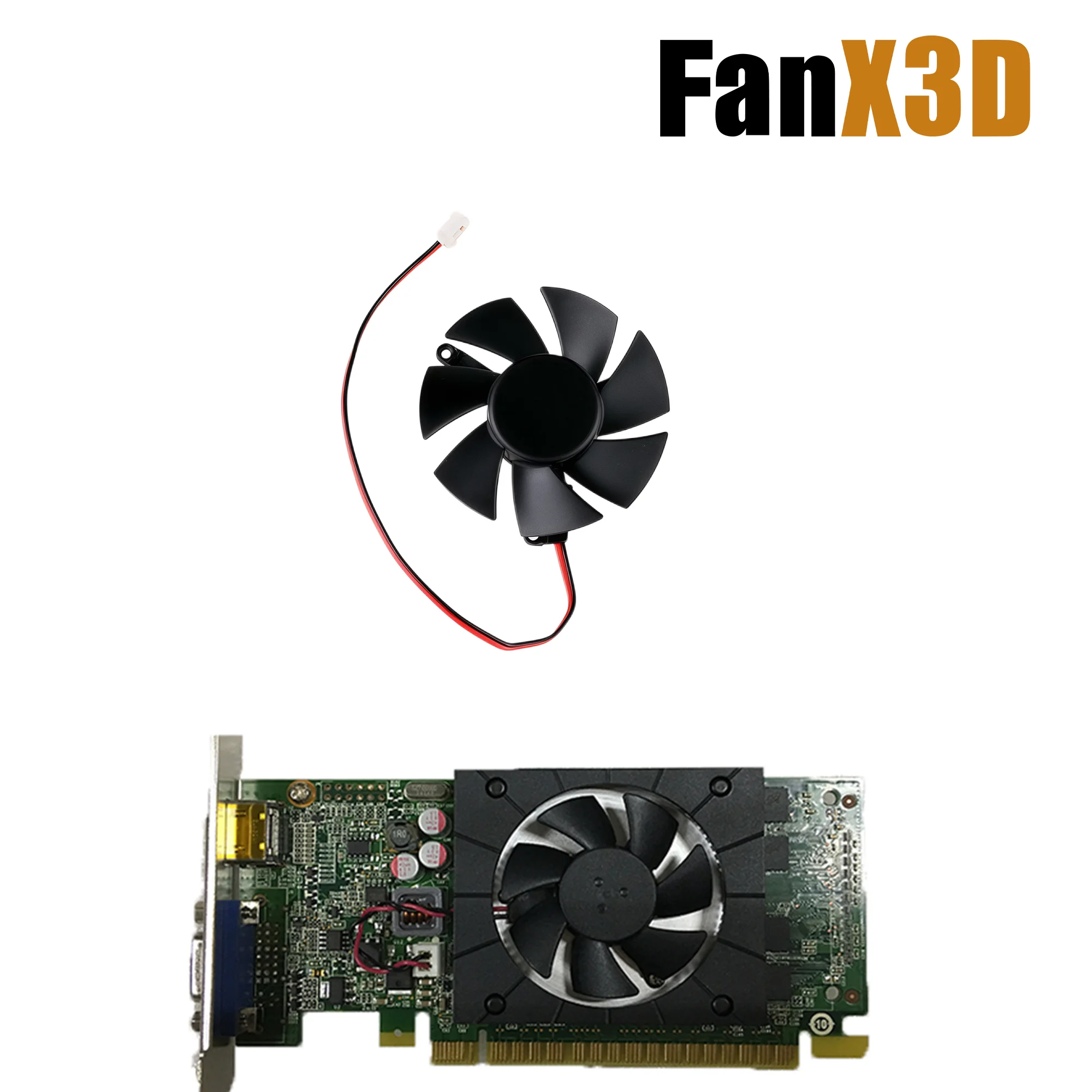 47MM HA5010M12-F Cooling Fan For LENOVO G5005 GT720 GT730 HD7750 HD8570 Graphics Card Cooler Fan FS1250-S2053A