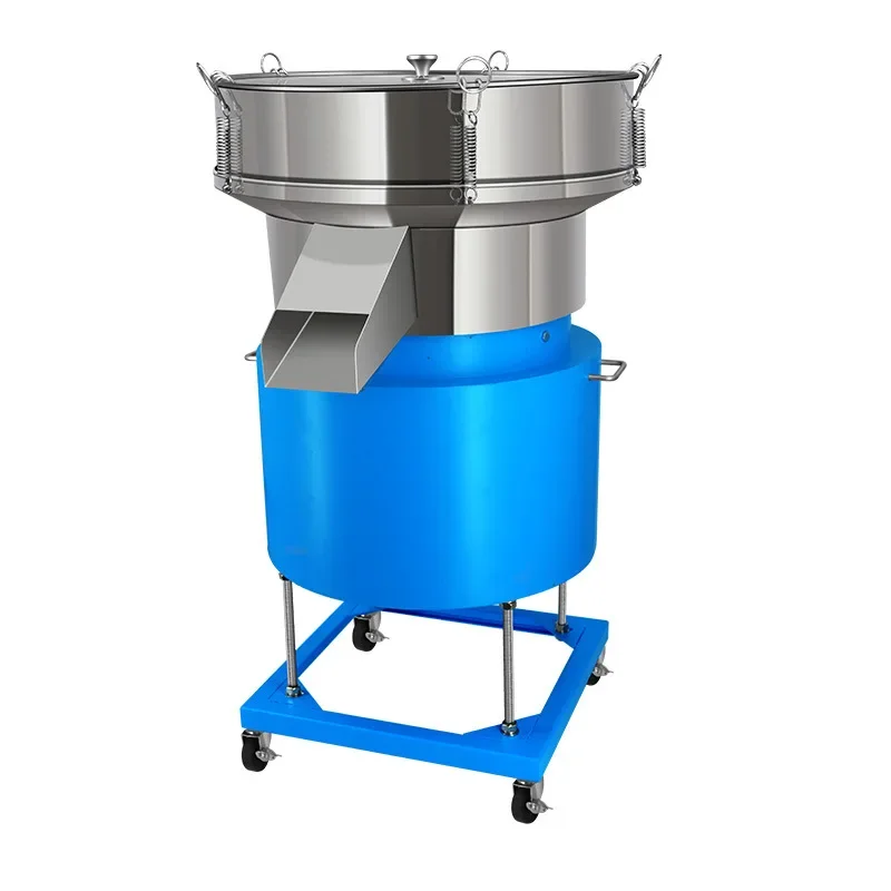 

Flour powder vibrating screen, food soy milk filter, stainless steel electric sieve powder machine