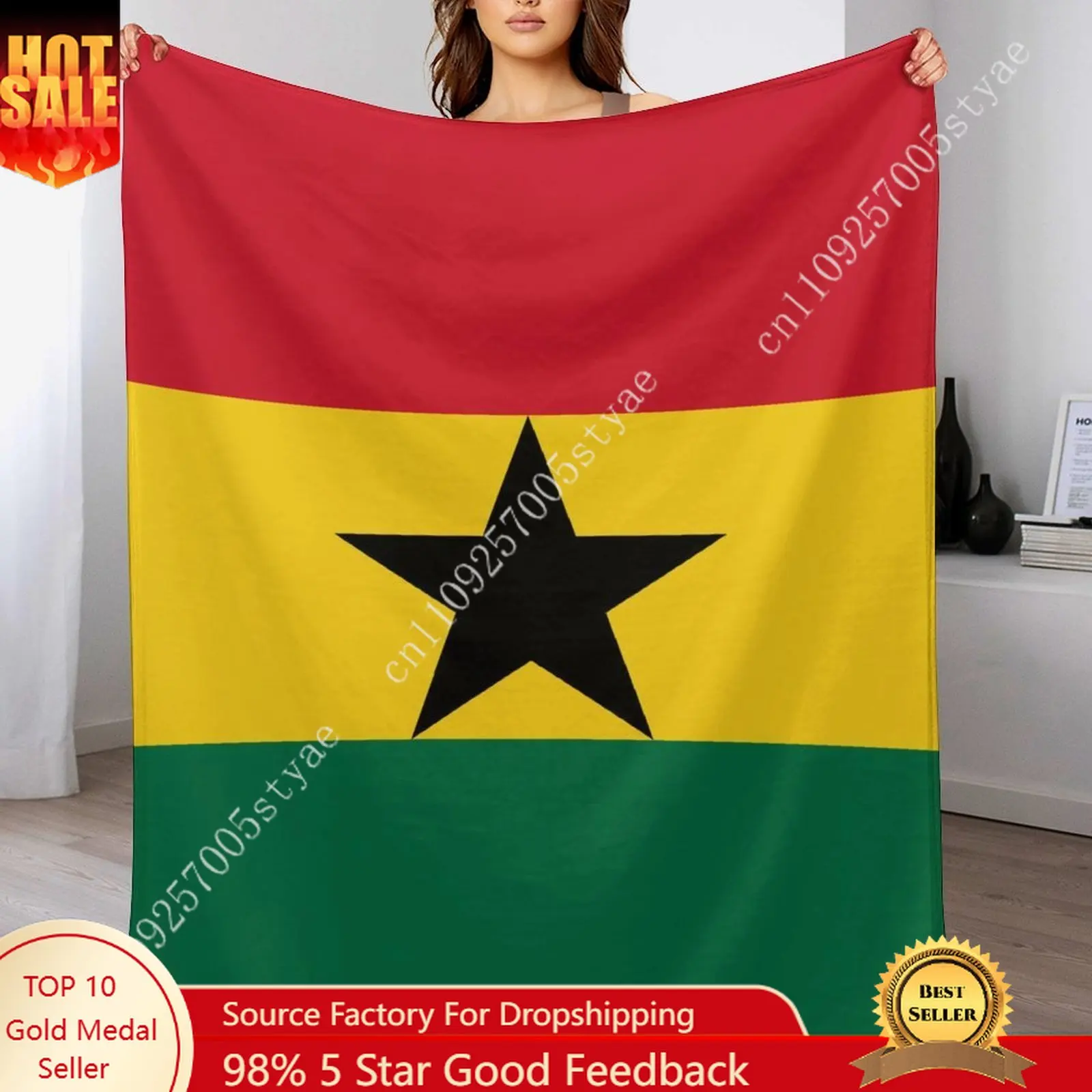 

Ghana Flag Flannel Blankets Are Soft Comfortable and Warm Perfect for Winter Naps Homes Offices Travel Camping and More