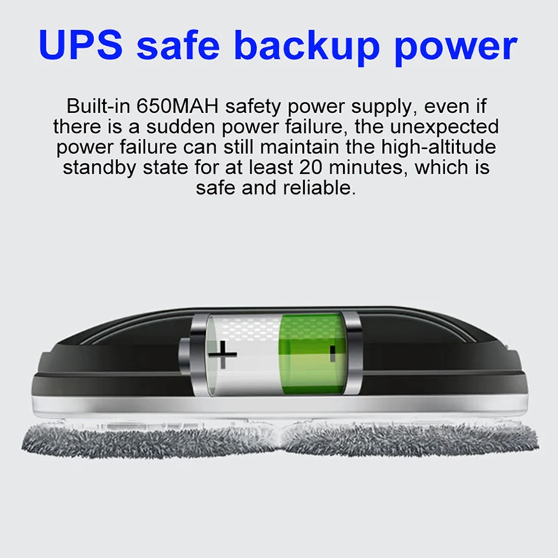 Purerobo W-R3S Window Cleaner Robot With APP & Remote Automatic Smart Water Spray Glass Electric Window Cleaning Robot For Home