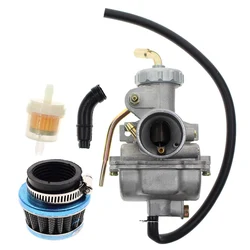 PZ20 Carburetor Carb Fit for 49cc 70cc 90cc 100cc 110cc 125cc Coolster NST Chinese ATV Carburetor Set Metal Material Carburetor
