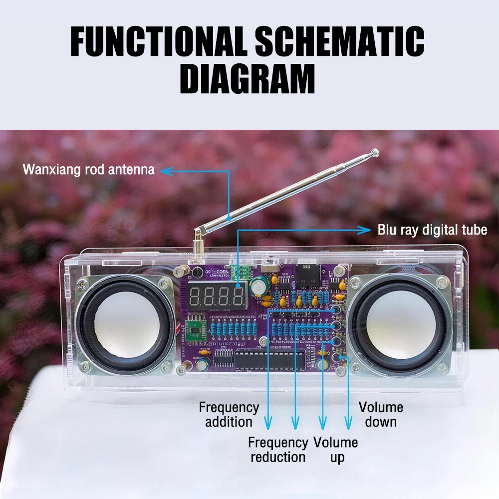 ชุดฝึกหัดการบัดกรีวิทยุ FM 87. - Diy Electronics Youtube Channel บทวิจารณ์และราคา
