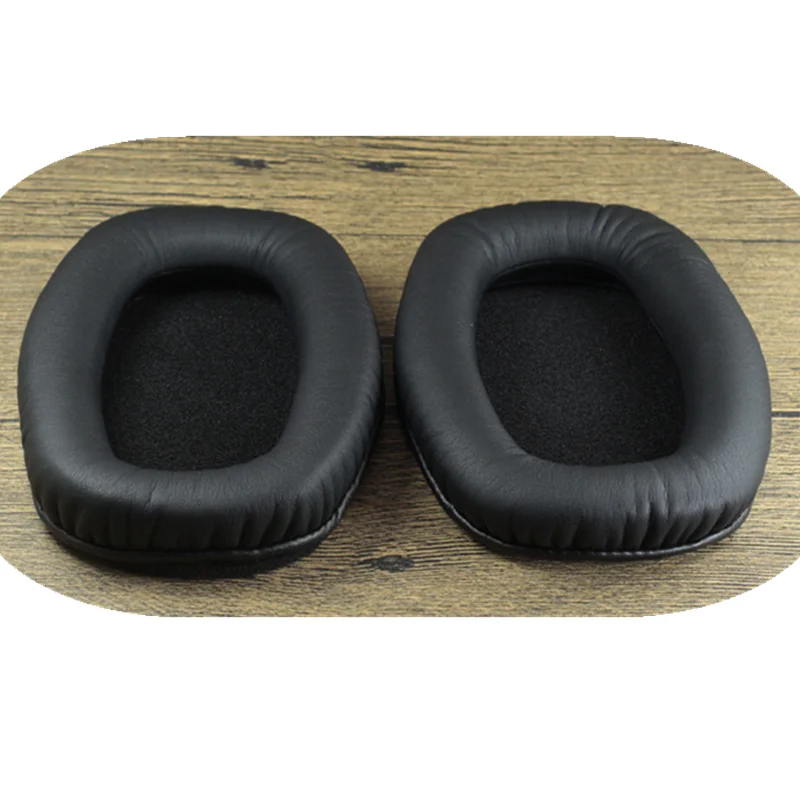 Cuscinetti per le orecchie in pelle proteica per KOSS ESP950 cuffie di ricambio paraorecchie cuscino cuscini per le orecchie coppe di copertura 1 paio di auricolari neri