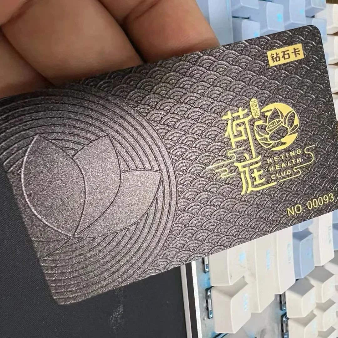 

Plastic Embossed Numbers Pvc Business Cards