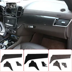 For Mercedes Benz GLE 350 GLS 400 Class 2016-2019 ABS Plastic Car Interior Center Console Protection Panel Cover Trim Accessory