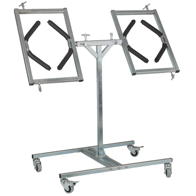 Car Tire Repair Stand Hub Steel Rim Painting Display Rack Wheel Repair Stand Mobile Tool