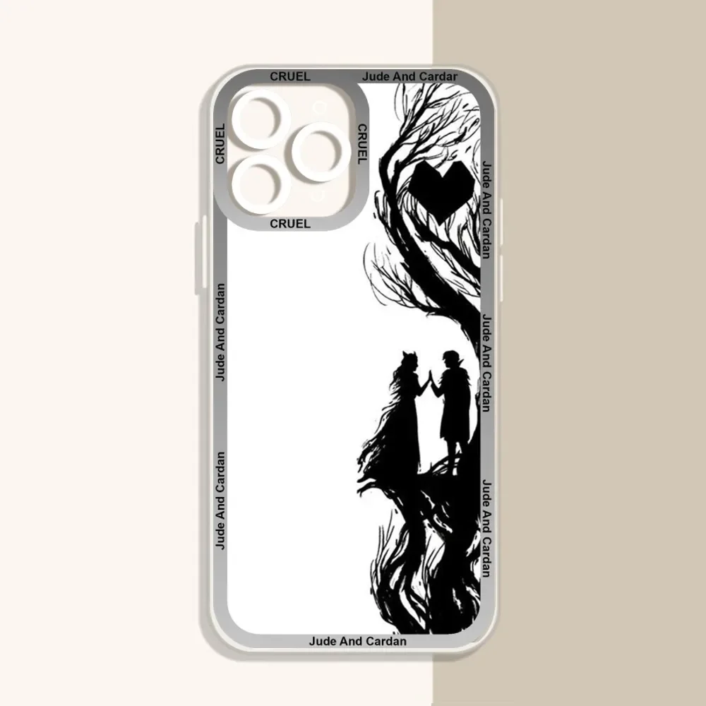 The Cruel Prince Jude And Cardan Phone Case For IPhone 12 11 13 14 15 Pro Max XR XS Max X SE2020 7 8 Plus Case