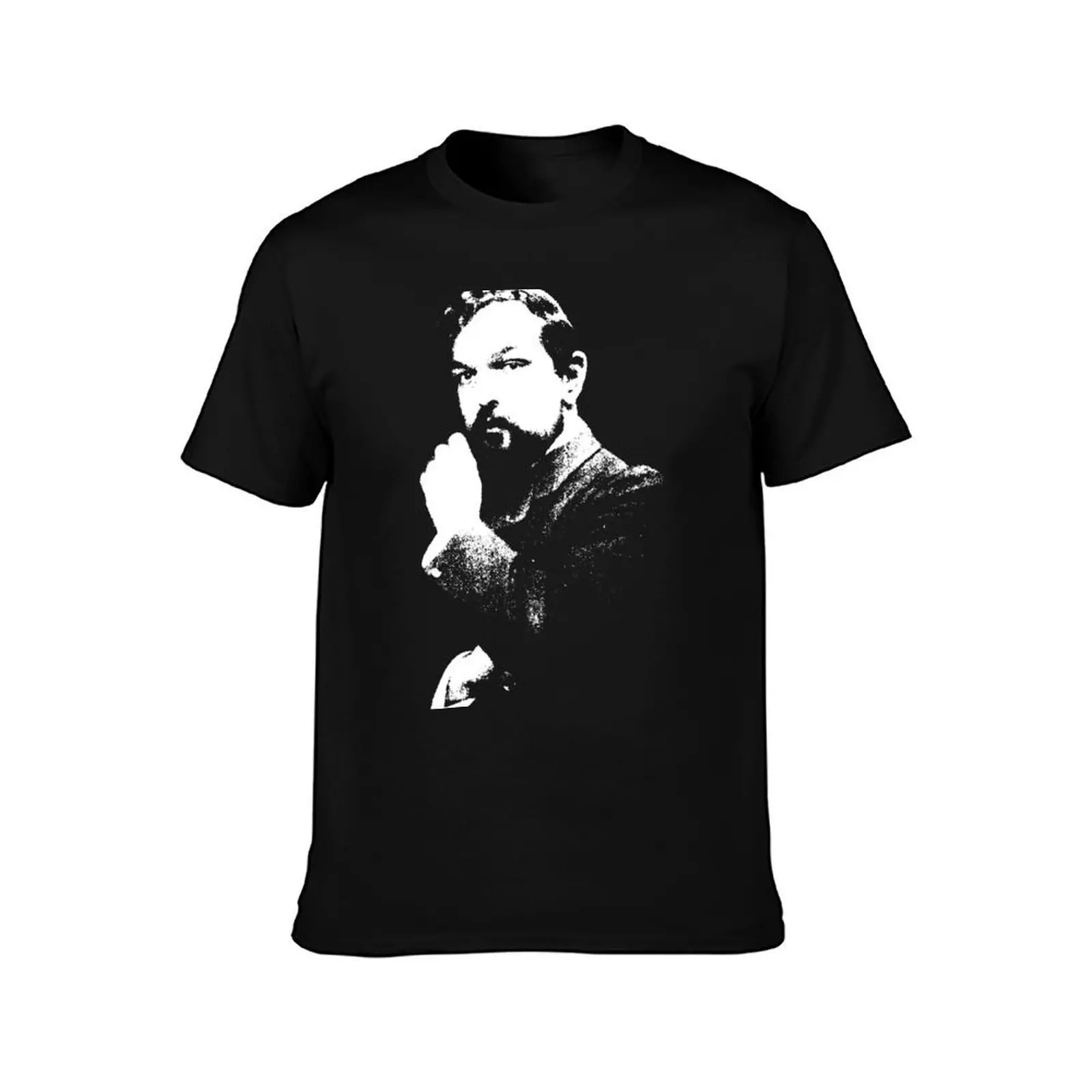 Claude Debussy Portrait T-Shirt Modern Style Print T-Shirt
