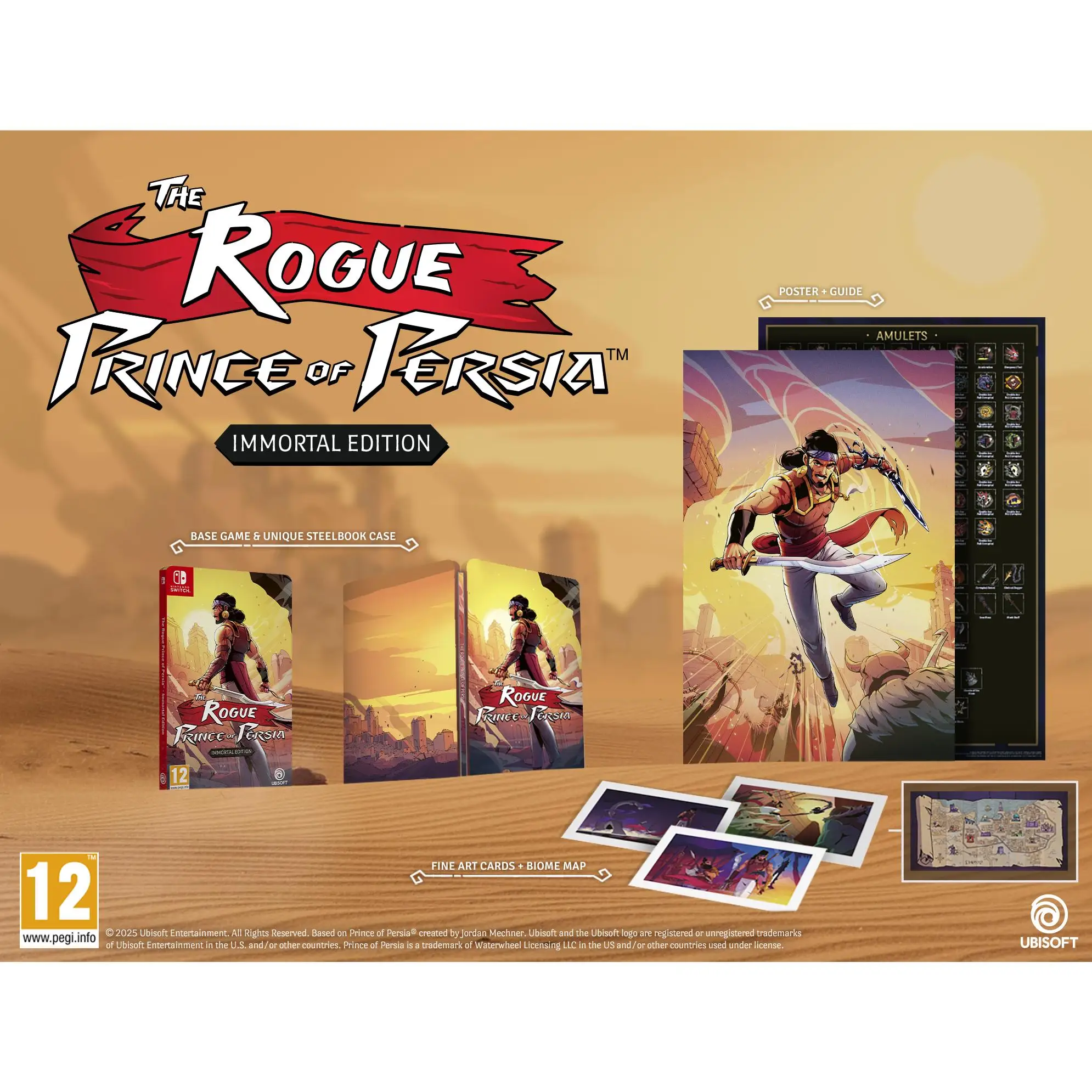 The Rogue Prince of Persia Immortal Edition - Switch - Nuevo Precintado - PAL España