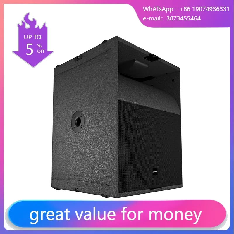 

KS21 Single 21inch Subwoofer Speaker Audio Frequency System Waterproof Outdoor Passive Sound For Bar, Music Show