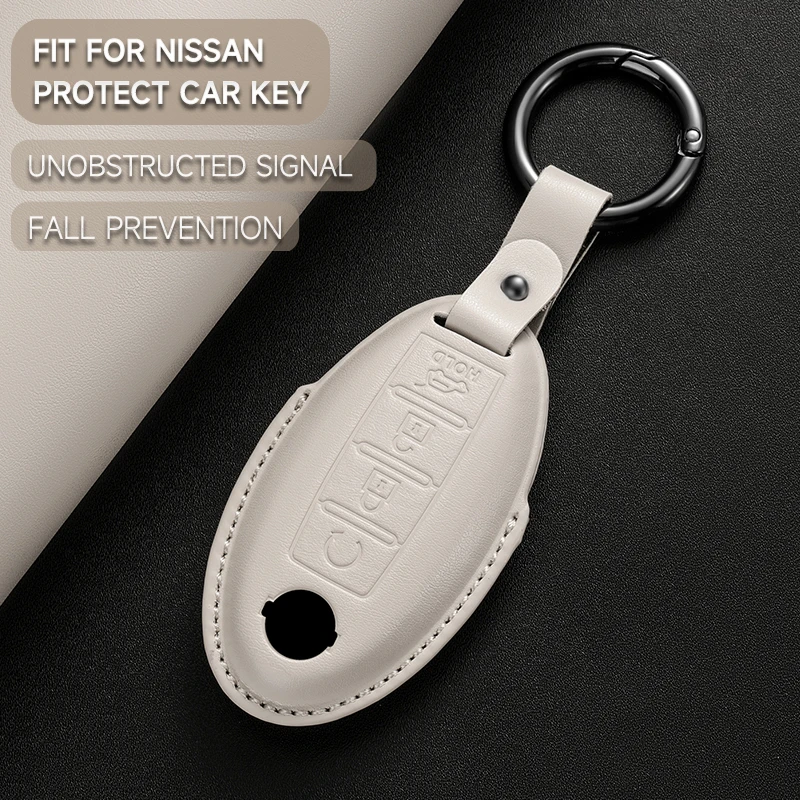 الجلود غطاء مفتاح السيارة حماية قذيفة المفاتيح لنيسان X-Trail T33 قاشقاي J12 ألتيما Teana ماكسيما كويست باترول مورانو