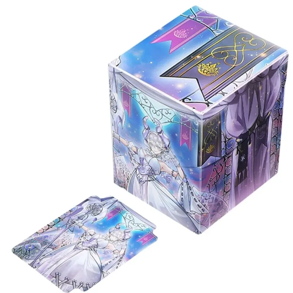 

Yu-Gi-Oh DIY Homemade CARD BOX Labrynth of the Silver Castle Anime Game Peripheral Collection Christmas Present