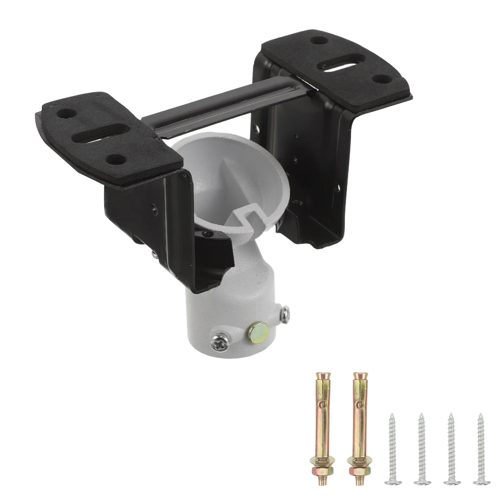 Sloped Ceiling Fan Bracket Adjustable Mounting Hardware Up to 45 Degree Angled Ceiling Fan Mount for Bedroom Living Room Hotel