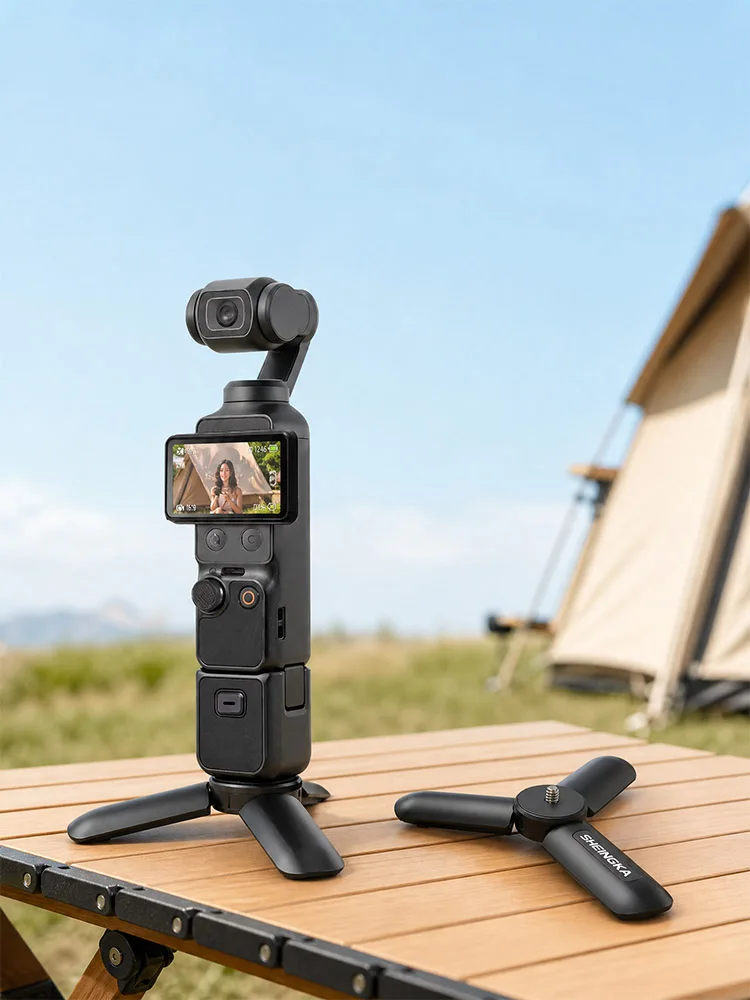 Magnetischer Mini-Schnellverschluss-Universal-Stativgriff für GoPro Insta360 DJI Osmo Action-Kamera mit 1/4-Zoll-Schraubenadapter. ﻿ – Detail 12