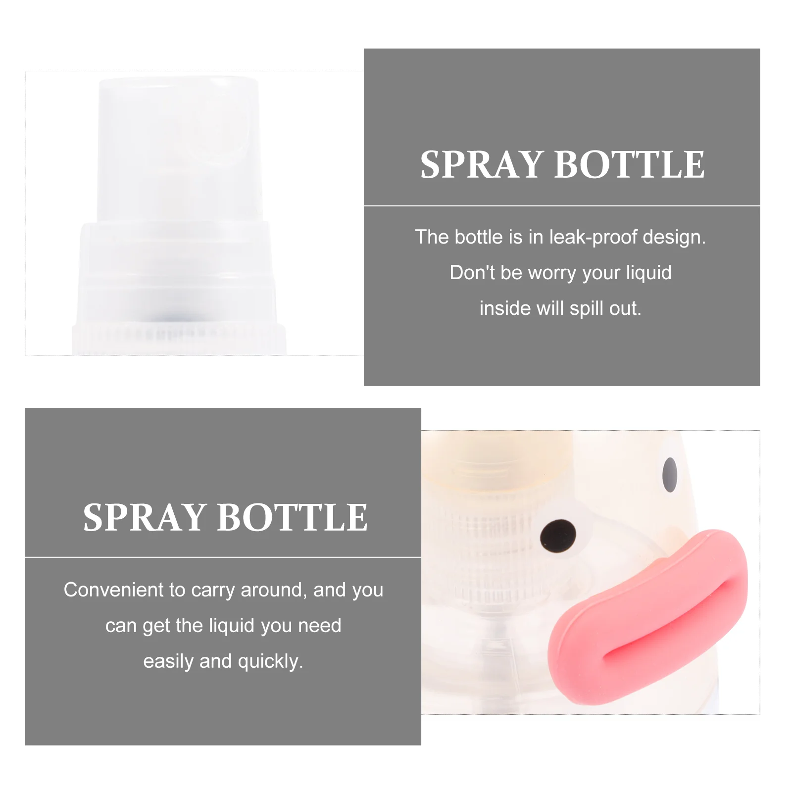 2 Pcs Bottled Plastic Sprayer Mister Perfume Container Bottles Refillable Travel Lotion Size Small Fine