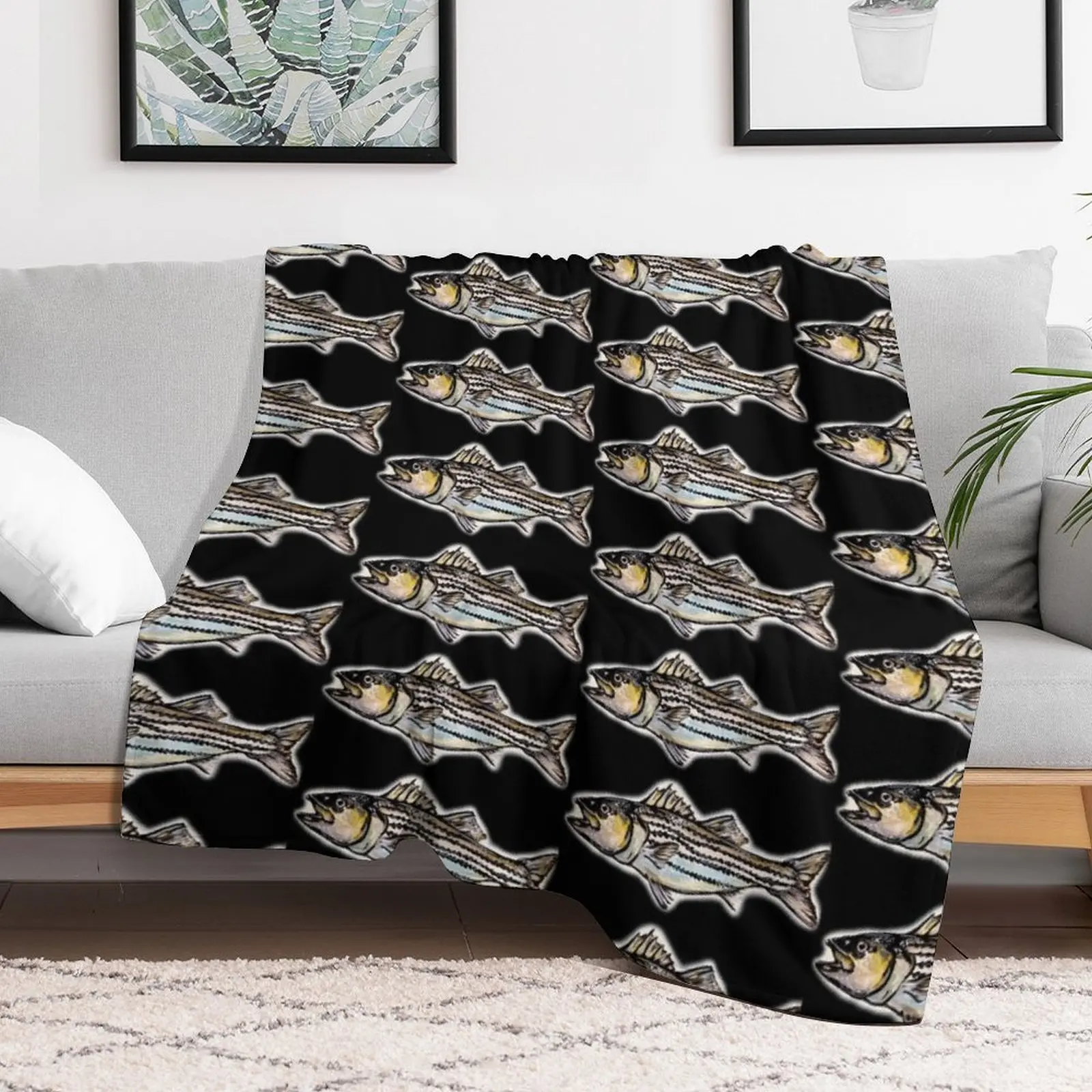 

Striper Throw Blanket Warm for winter Beautifuls Blankets