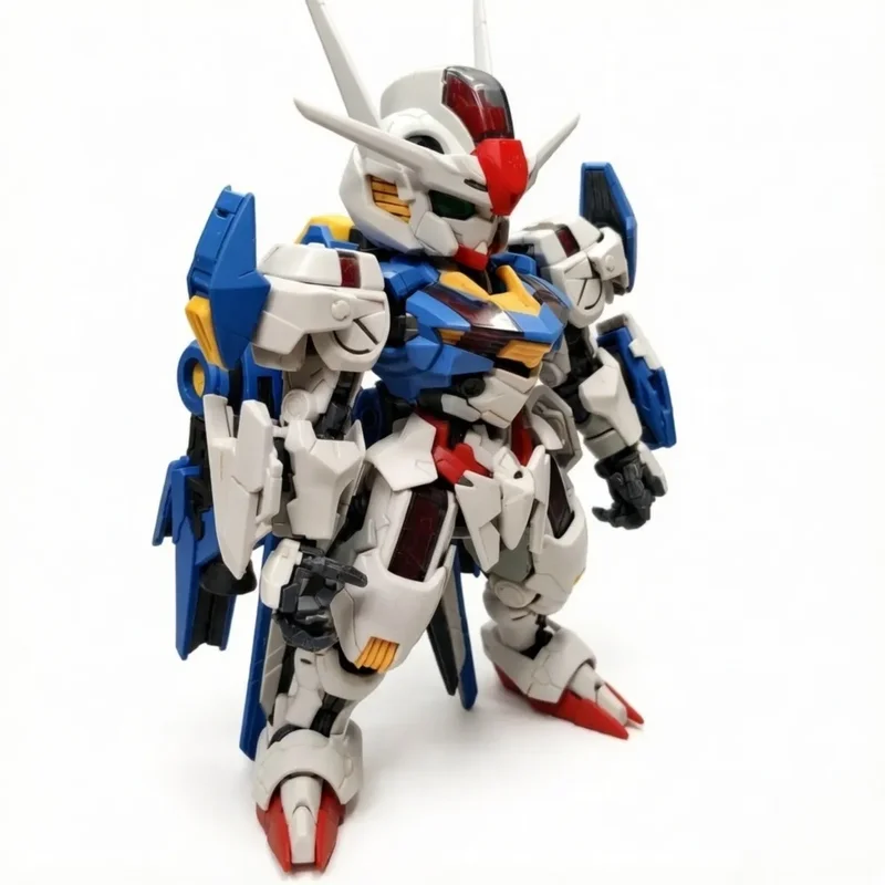 New GL MGSD The Witch from Mercury Q Version Model Kit Complete Set Included High Mobility Flight Backpack Waterslide Decals Toy view 2
