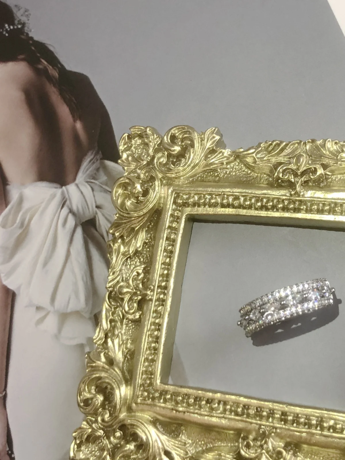 

Engagement Ring Series Fleeing Princess Marquise Moissanite Simulated Diamond Crown Rhombus Luxury Ring Elegant Silver Jewelry