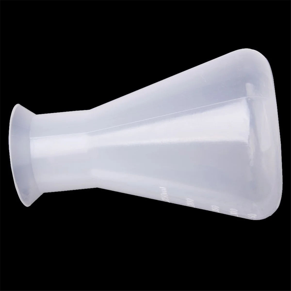 Termo de plástico transparente para laboratorio químico, botella contenedor de 250 ml