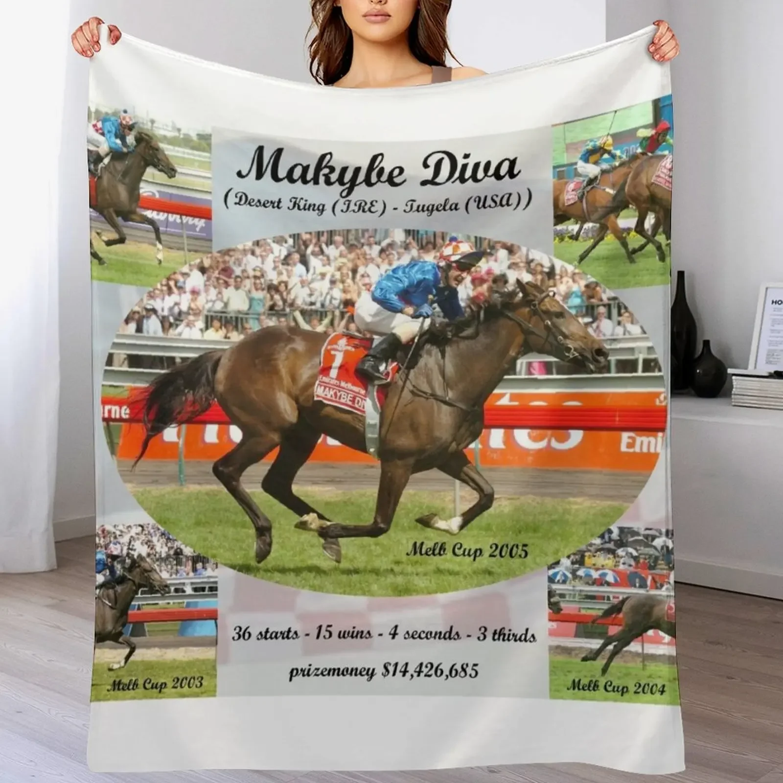 Nova Manta Macia Makybe Diva Career Tribute para Uso Externo, Ideal para Piquenique, Praia e Acampamento