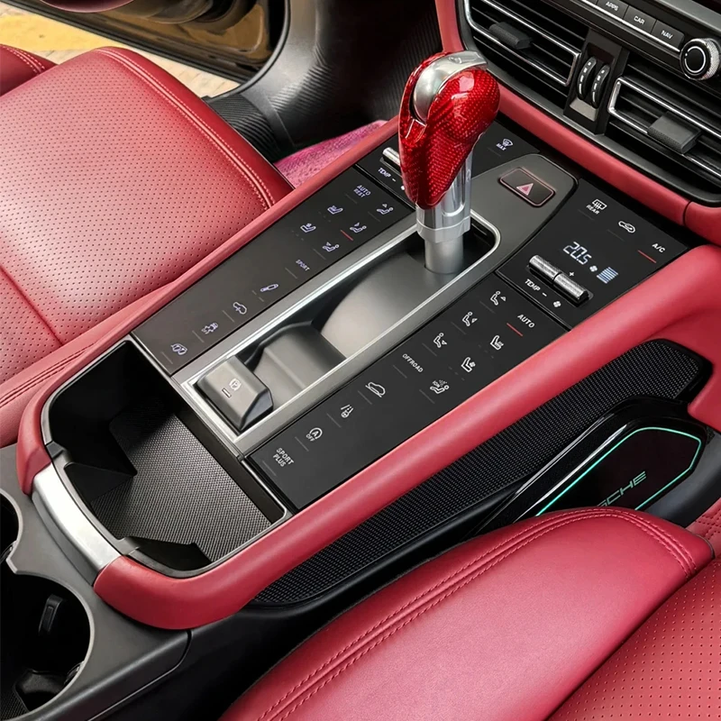 

For Porsche Macan 2014-2022 Performance Parts 2023 LCD Shift Button Central Control Panel New Touch Mirror Saddle Panel