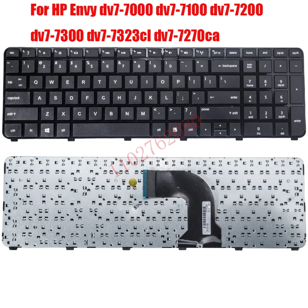 substituicao teclado compativel com hp inveja dv77000 dv7 7100 dv7 7200 dv7 7300 dv7 7323cl dv7 7270ca serie preto 01