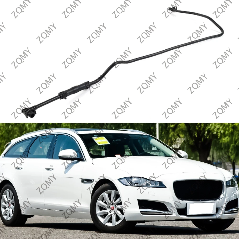 Car Radiator Reservoir Coolant Hose Pipe Line For Land Rover Range Rover Velar 2017-2021 For Jaguar F-Pace XE XF 2016 2017 2018+