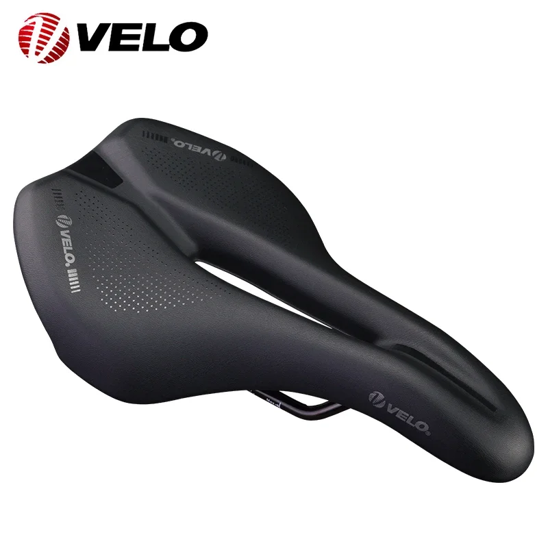 

VELO VL-3543 Bicycle Saddle Road MTB Bike Comfortable shock absorption Hollow Breathable Lightweight 332g Cycling Accessories