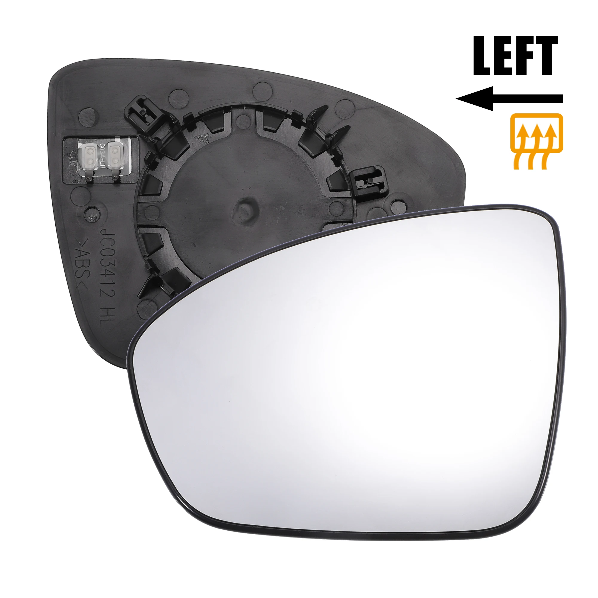 

UXCELL Car Rearview Left Right Side Mirror Glass Replacement W/ Backing Plate Heated for Nissan Altima 2019 2020 2021