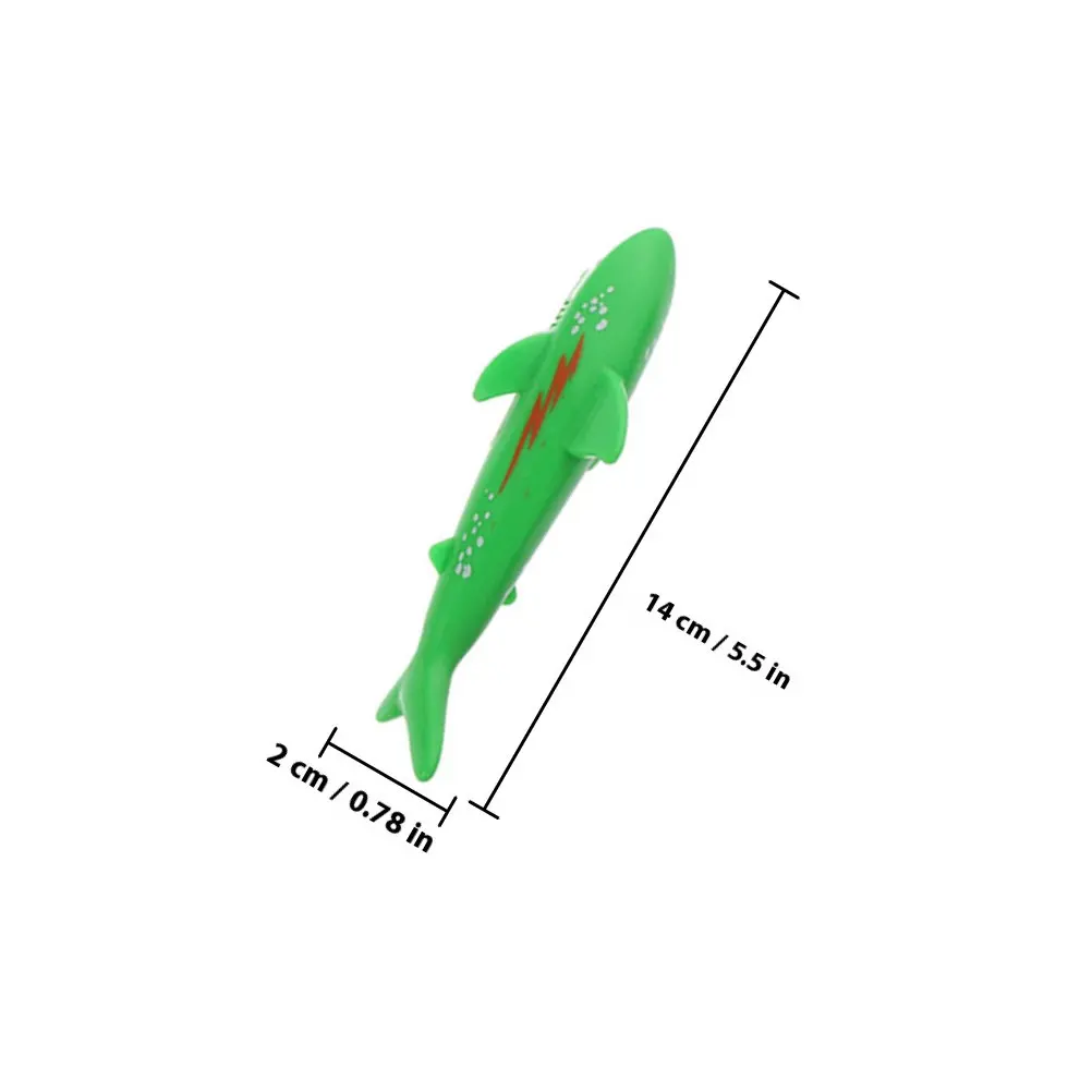4Pcs Diving Sharks Multi-Function Pool Accessories Wear-Resistant Portable Summer Pool Gaming Diving Sharks Multi-Function