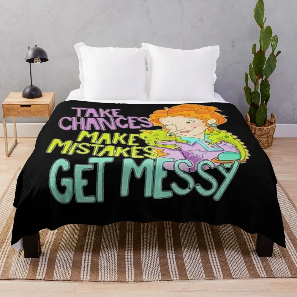 

Ms Frizzle Throw Blanket Soft Warm Blanket Gift for Grandparents