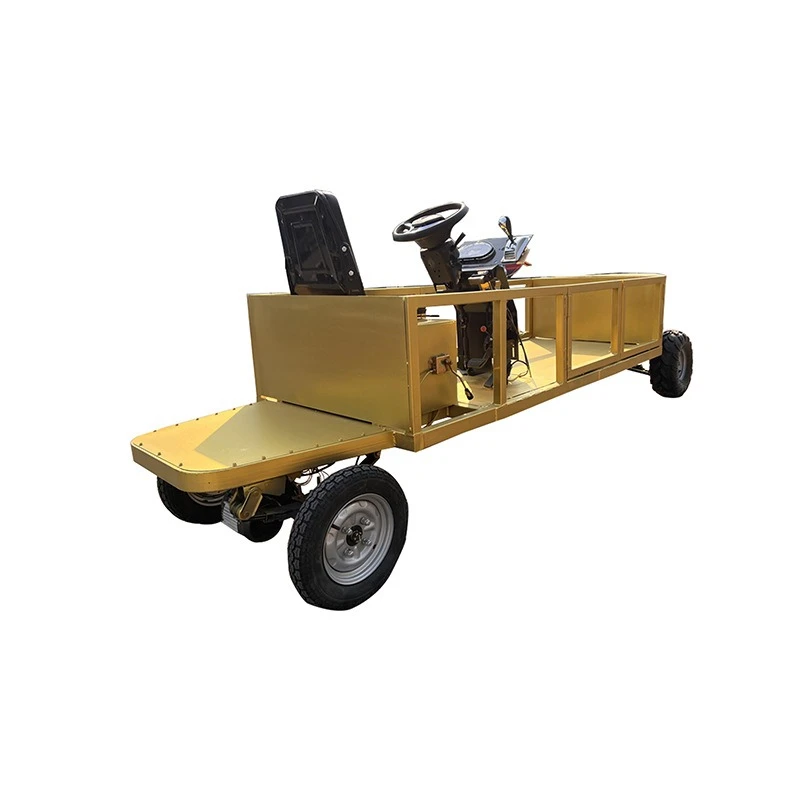 Electric four-wheel float chassis, suspended cruise float chassis, double-arm electric four-wheeler chassis